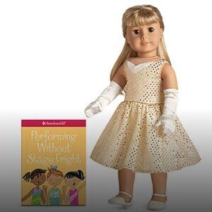 American girl ✨ 2009 Dancing With the Stars Gold Dress ✨